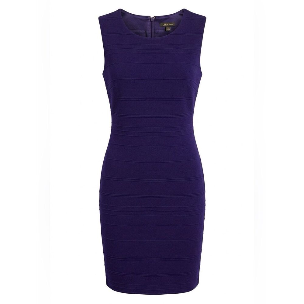 BLUE TOMMY HILFIGER SLEEVELESS DRESS SIZE 16